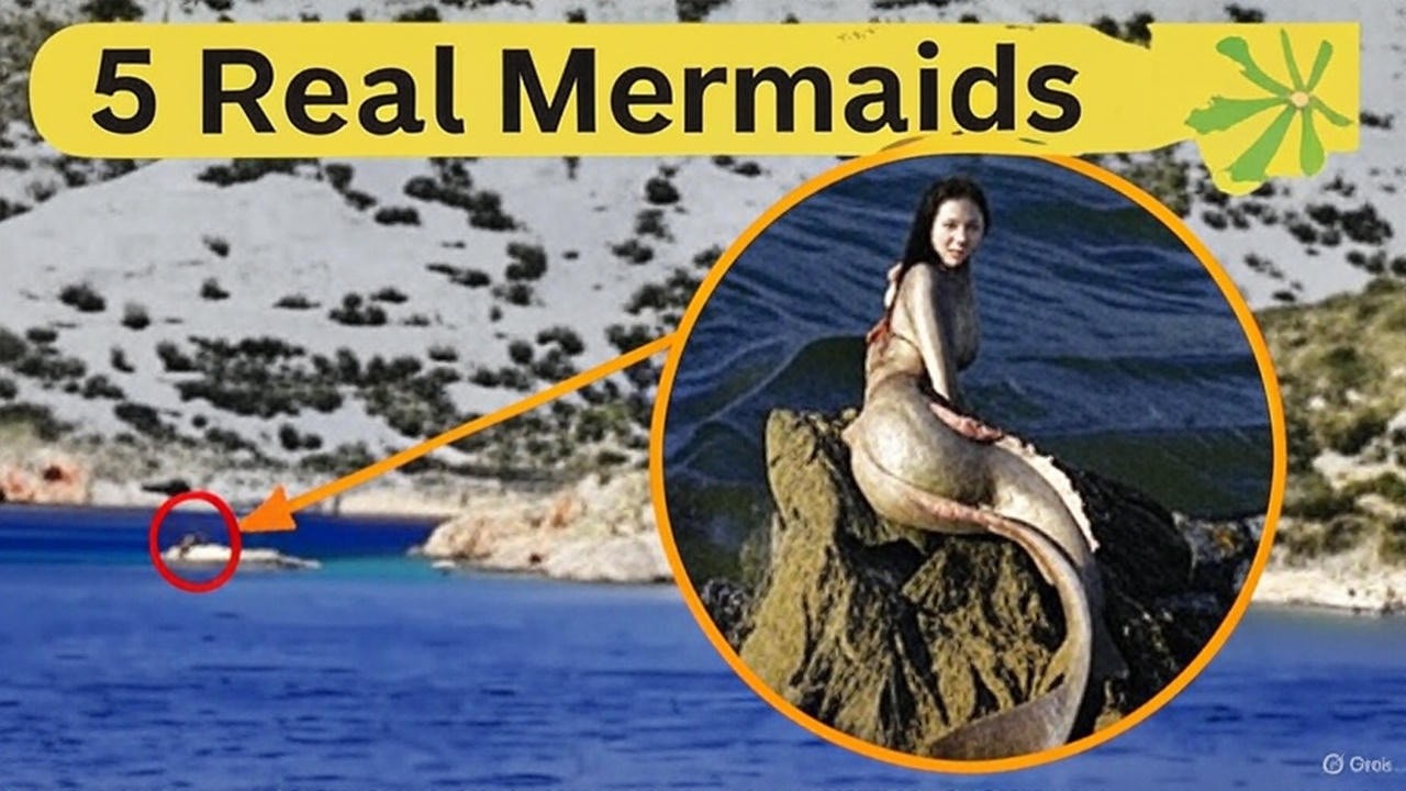 5 Mysterious Mermaids Spotted in the Ocean&rdquo; 🌊🧜 | Top 5 Mermaid Sightings in Ocean