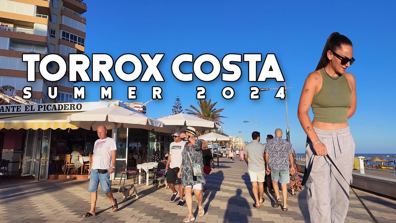 Torrox Costa Spain Chill Seaside Town Summer 2024 June Update Costa del Sol | Axarquía | Málaga [4K]