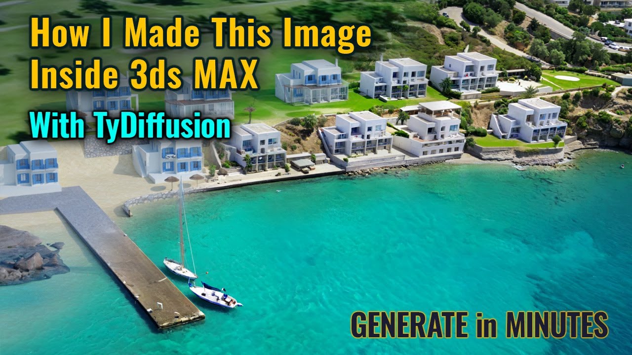How I Quickly Created This Stunning Image in 3ds Max Using TyDiffusion