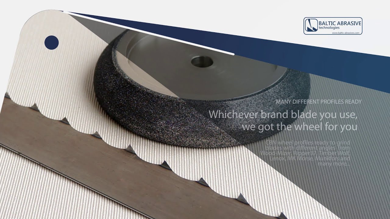 CBN band saw sharpening wheels, CBN grinding wheels