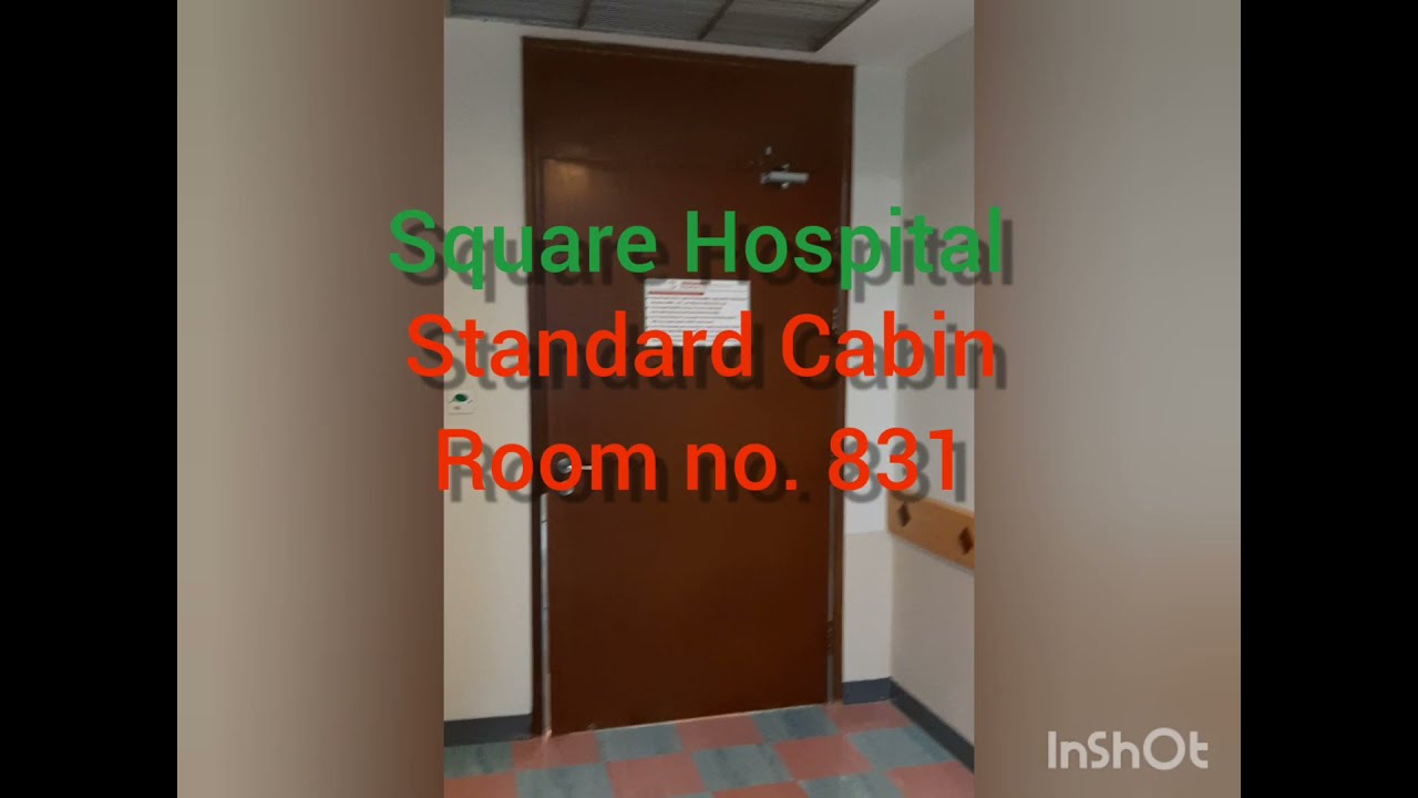 Square hospital cabin view, Delivery package & cabin food