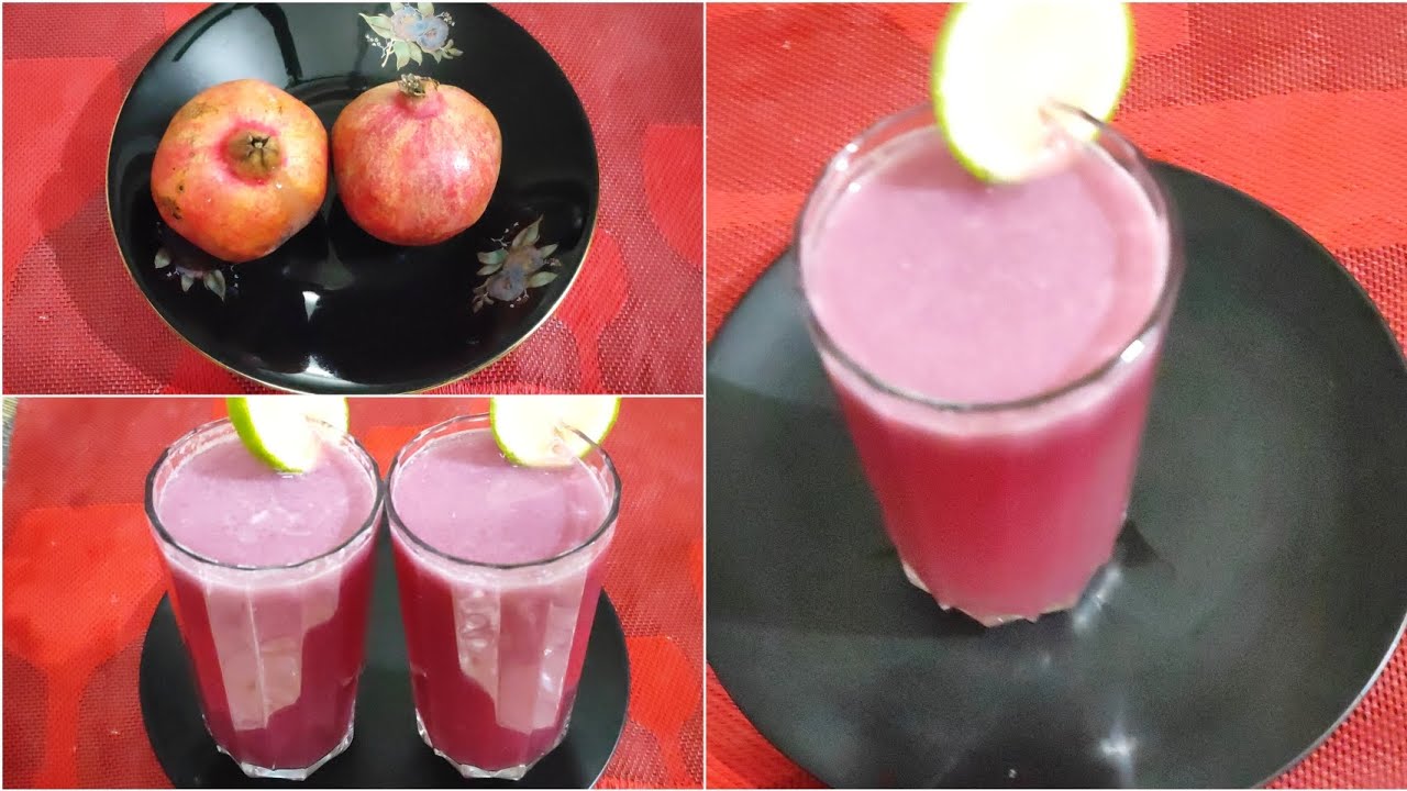 আনারের (বেদেনা) জুস রেসিপি 
