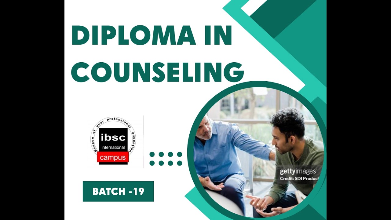 Diploma In Counselling G 19 - 2026.01.30