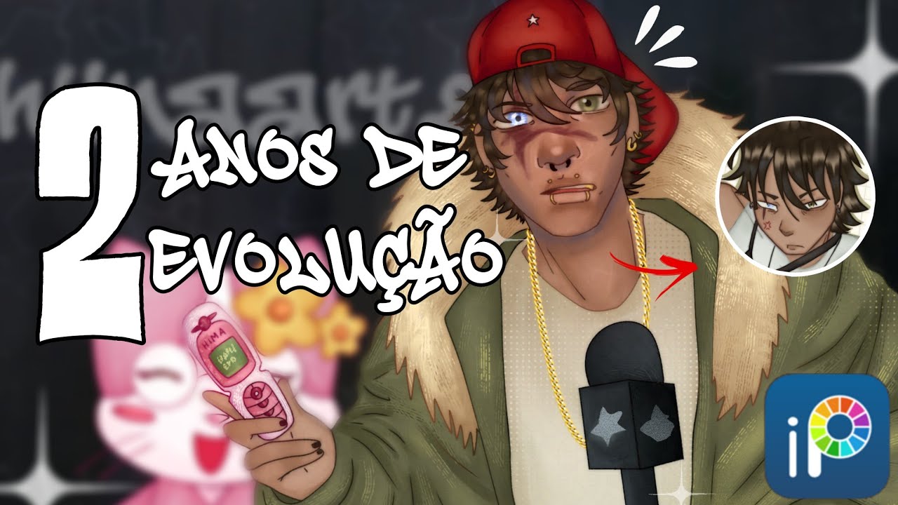 ⋆˚꩜｡2 anos de evolução!!🫧 || timelapse || IbisPaint 🎨✨️