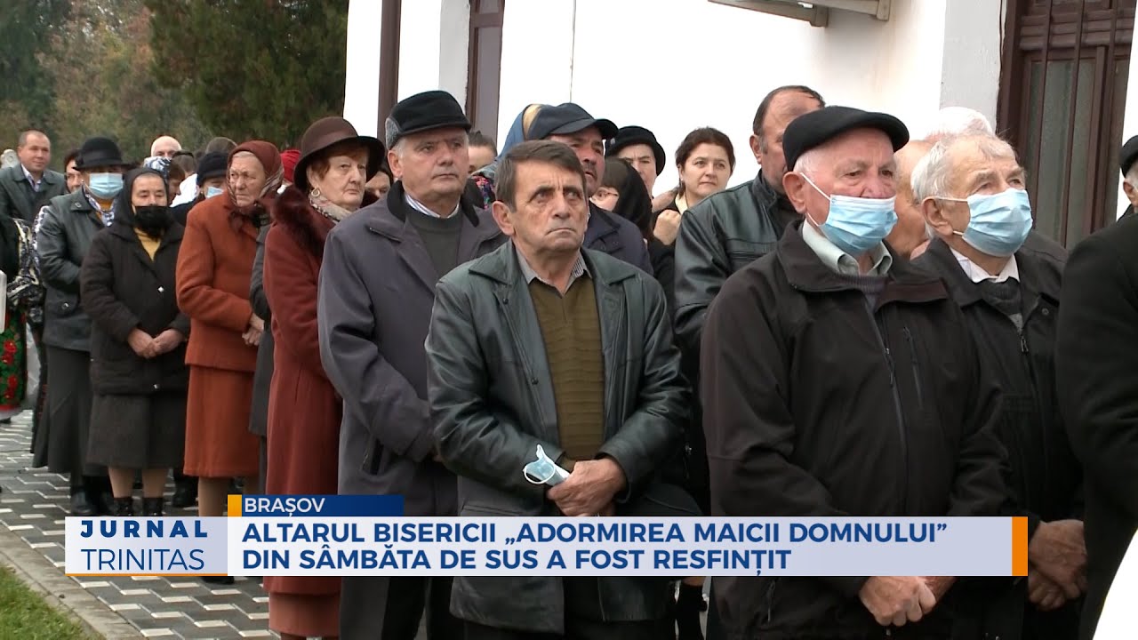Altarul Bisericii „Adormirea Maicii Domnului” din Sâmbăta de Sus a fost resfințit