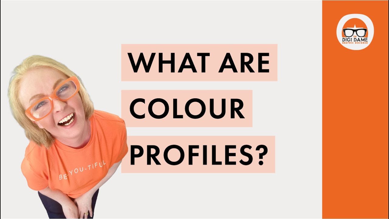 What are Colour Profiles? Graphic Design Tips by The Digi Dame