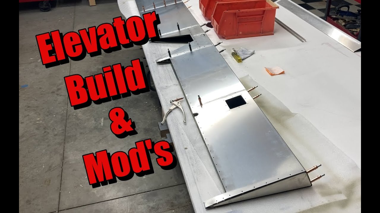 Zenith CH 750 Cruzer Build ..ELEVATOR  Tips and Tricks part 6