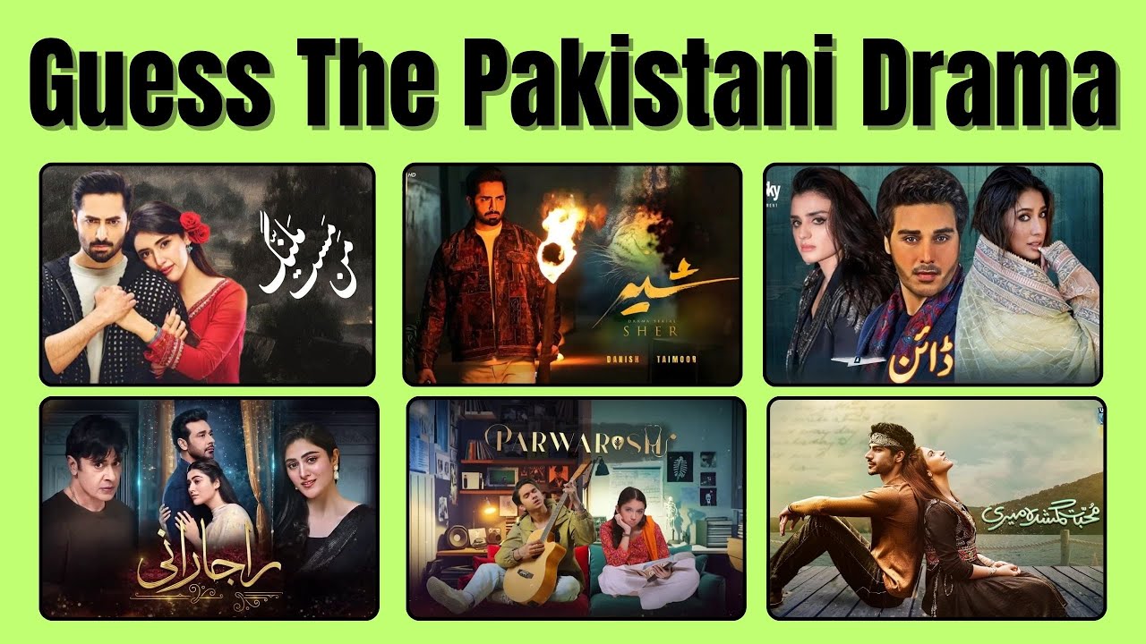 Guess The Pakistani Drama | Best Pakistani Drama | Funquestic