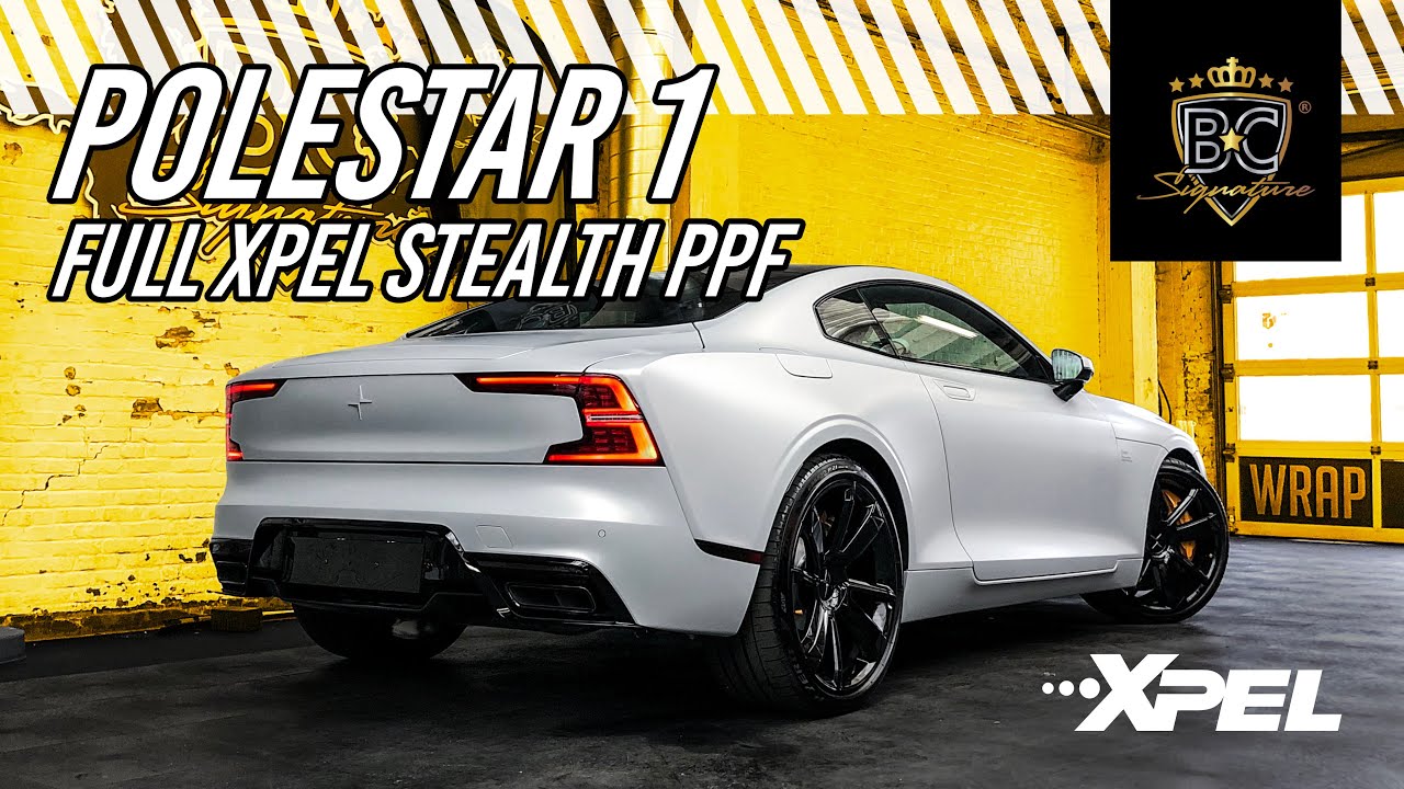 POLESTAR 1 Magnesium Matte beschermen met XPEL STEALTH PPF