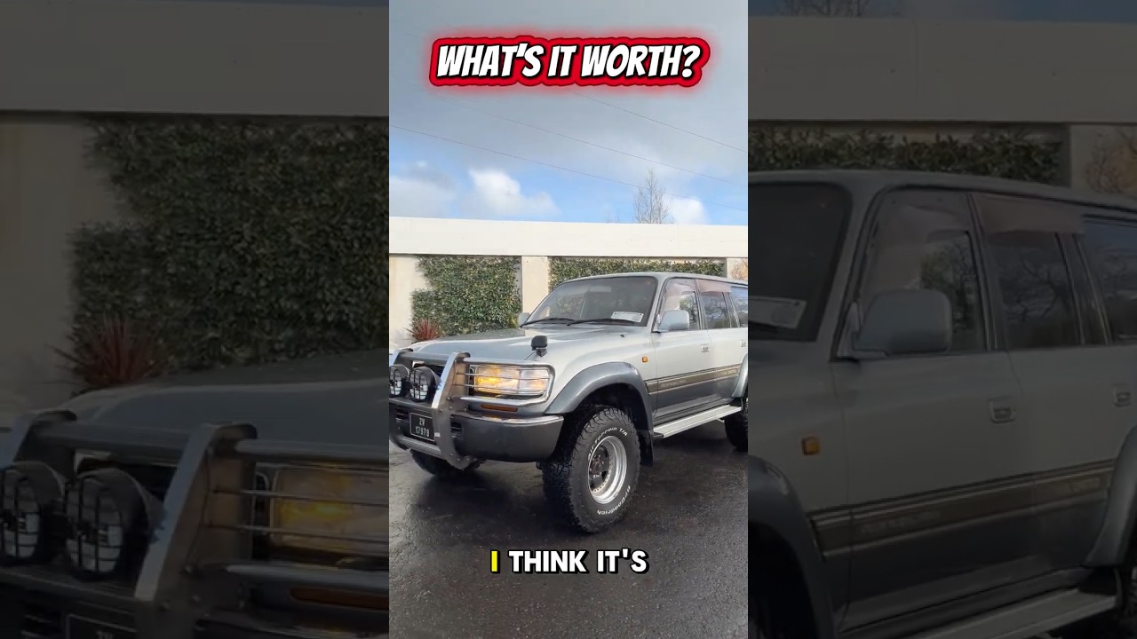 What is it worth? Toyota Land Cruiser limited edition Camper 1993 4.2 Diesel auto with only 48,000km