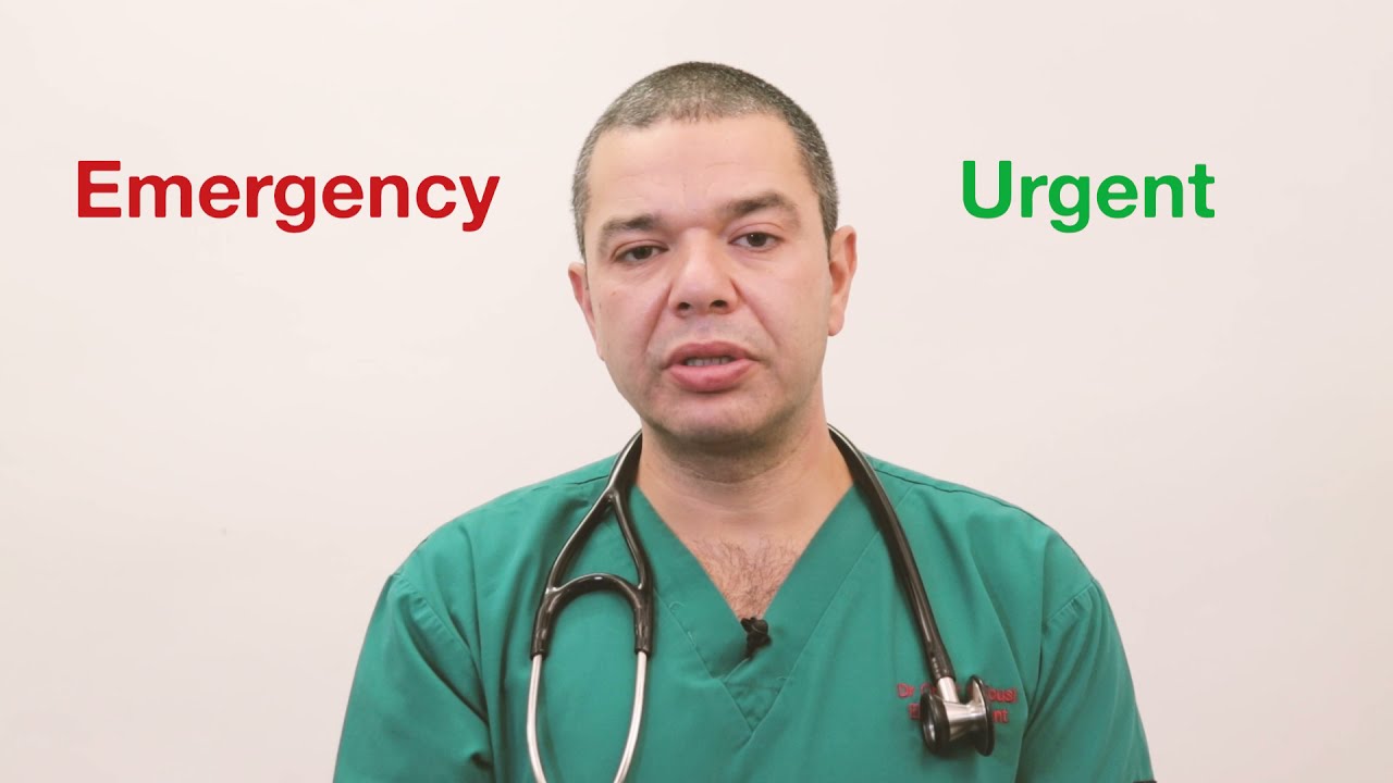 Dringend versus noodgeval - Wat is het verschil?