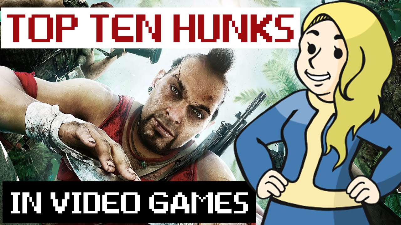 Top 10 Hunks In Video Games - HALEFAIL