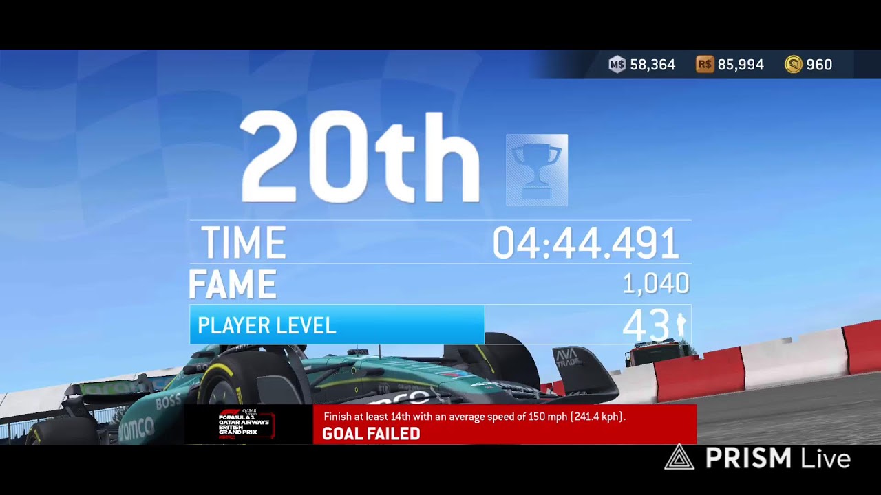 Live streaming of JBBOY - REAL RACING 3