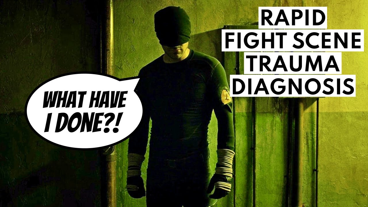 Doctor breaks down DAREDEVIL HALLWAY SCENE // Rapid Fight Scene Trauma Diagnosis