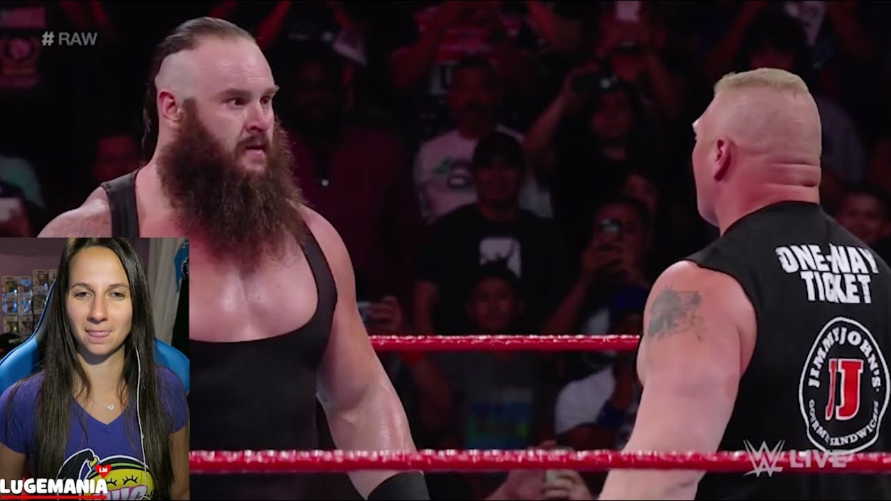 WWE Raw 9/11/17 Braun Strowman is READY
