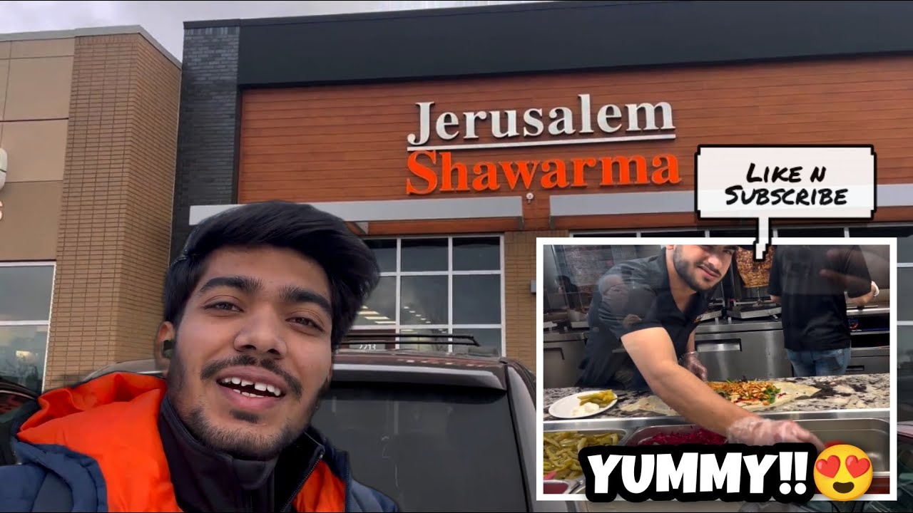 JERUSALEM IN CANADA??🤨| BEST SHAWARMA IN TOWN| ALAWADHI VLOGS