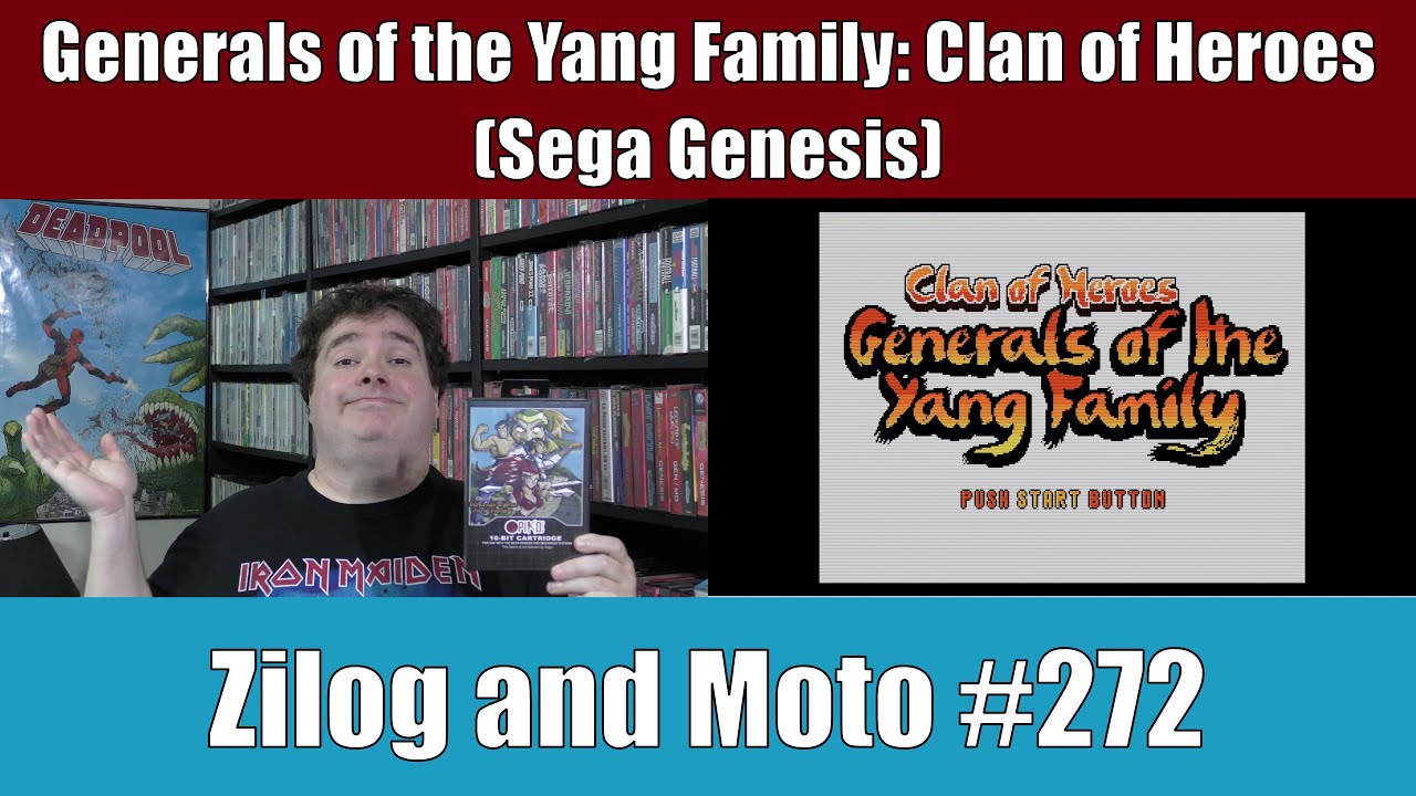 Generals of the Yang Family (Sega Genesis) - Zilog and Moto #272