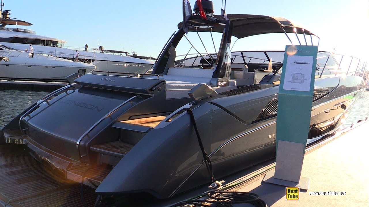 2019 Riva 56 Rivale Luxury Yacht - Deck and Interior Walkaround - 2018 Cannes Yachting Festival