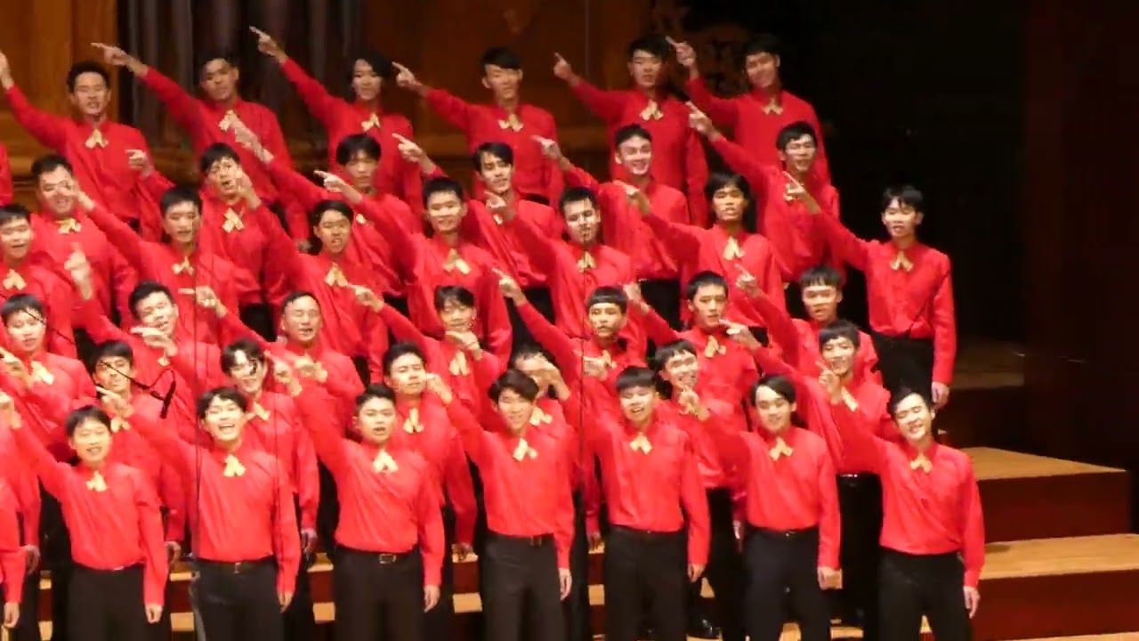 20240723國家音樂廳，台大合唱團60周年音樂會encore曲，由長榮交響樂團伴奏。