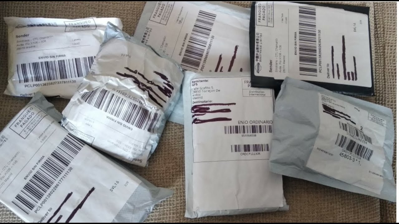 ABRIENDO PAQUETES DE  ALIEXPRESS