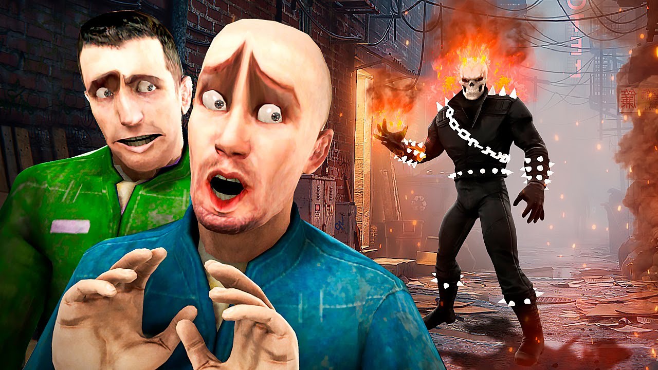 ПРИЗРАЧНЫЙ ГОНЩИК ОХОТИТСЯ НА НАС! УГАР И БЕЗУМИЕ В Garry`s Mod