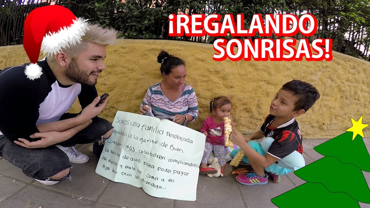 ¿Y TU QUÉ QUIERES PARA NAVIDAD? -  Dando regalos a habitantes de la calle