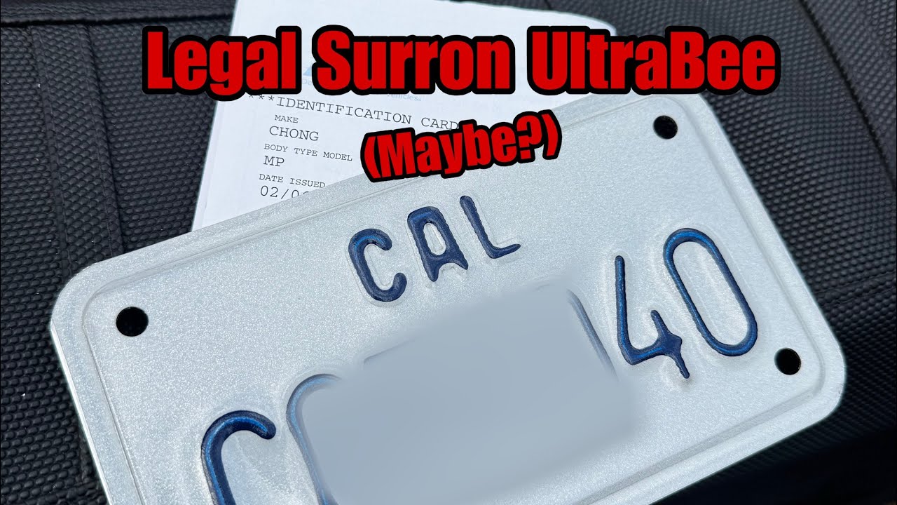 How to register your Surron UltraBee or any Emoto in 2026 