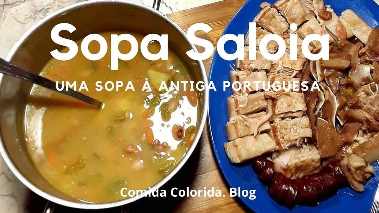 Суп салоя — суп из фасоли и мяса по старинному рецепту — суп моей бабушки