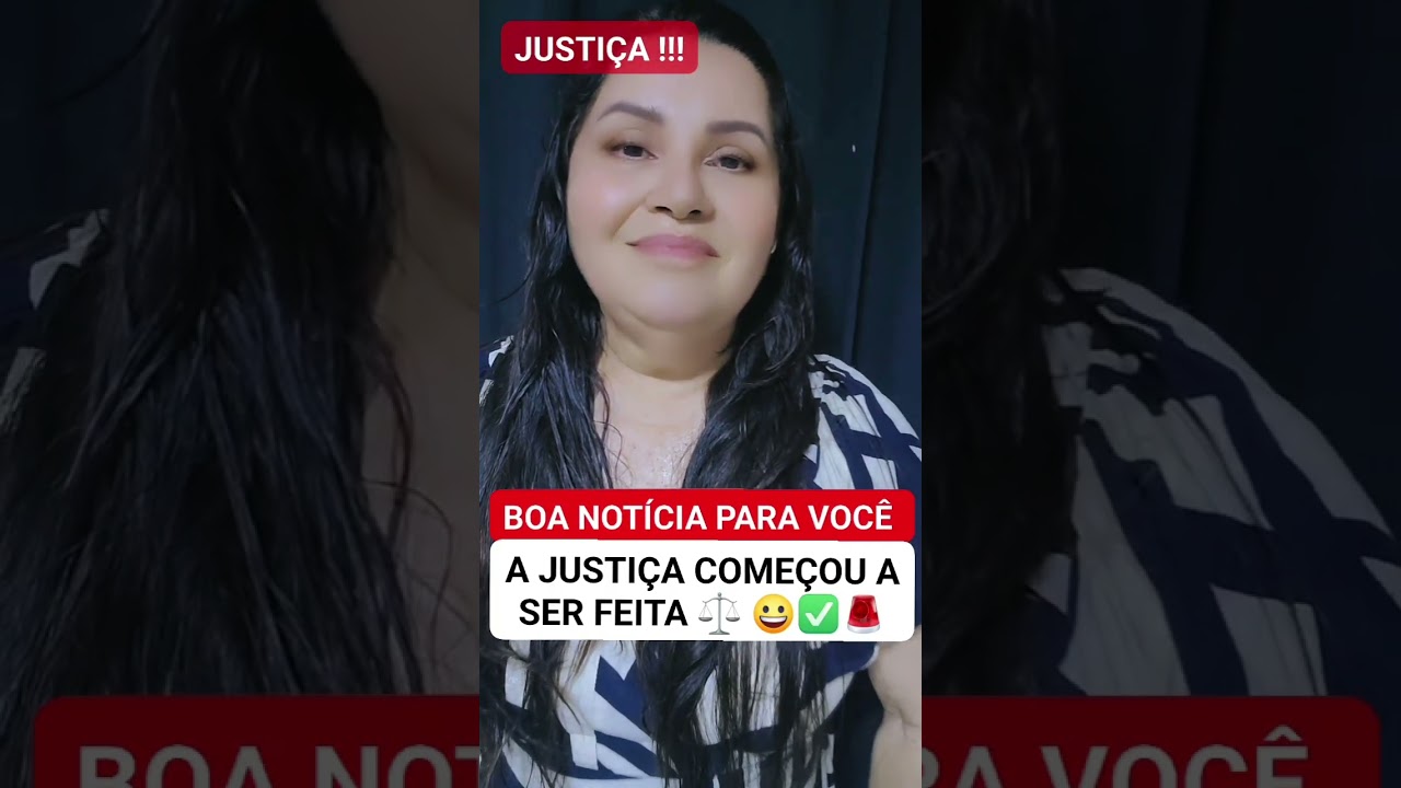 A JUSTIÇA COMEÇOU A SER FEITA ⚖️⚖️⚖️