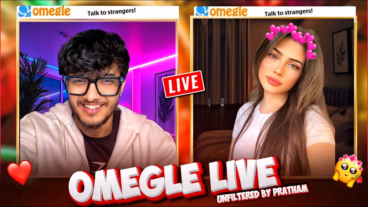 🔴Toxic Guy on OMEGLE | UnfilteredByPratham | Monkey Chat Live