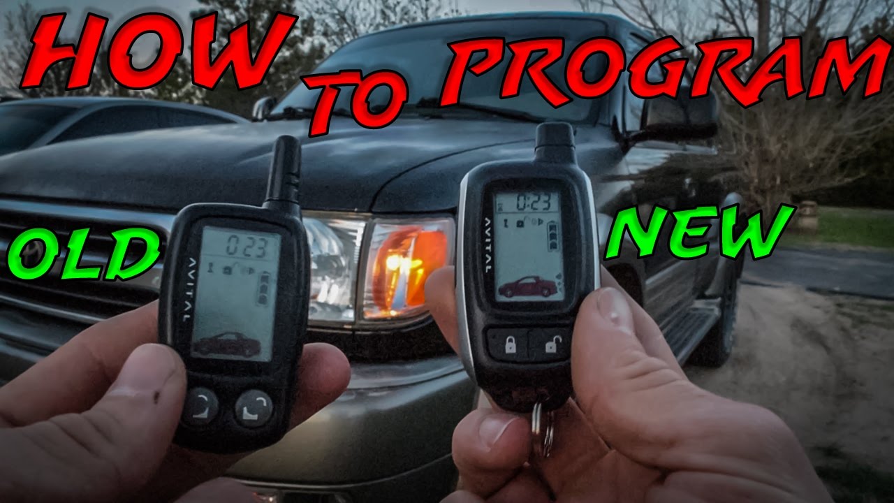 How To Program a New AVITAL Remote