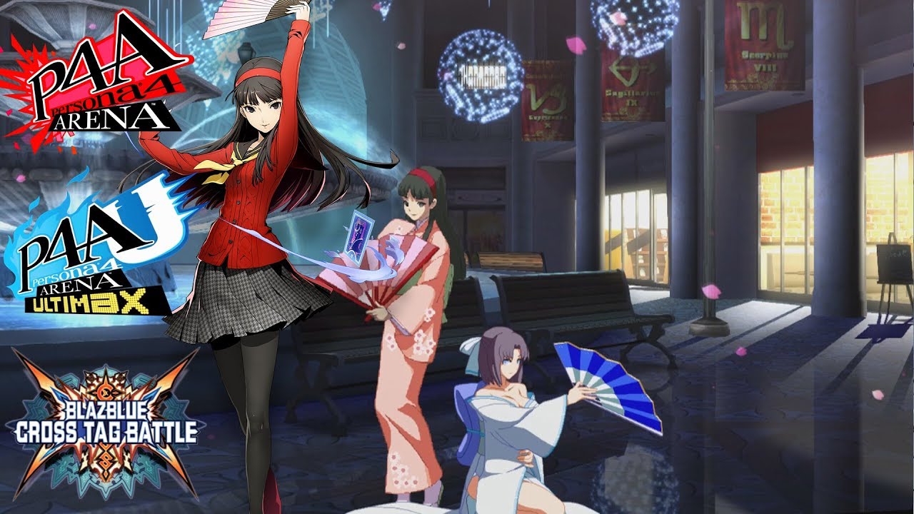 Уникальные вступления и победные цитаты Юкико Амаги | P4A • P4AU • BlazeBlue Cross Tag Battle (v2.1)