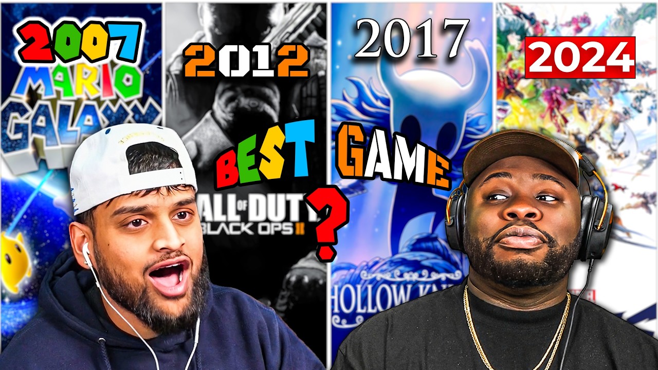 NO WAY THESE YEARS WERE THIS STACKED! (Best Games For Each Year)