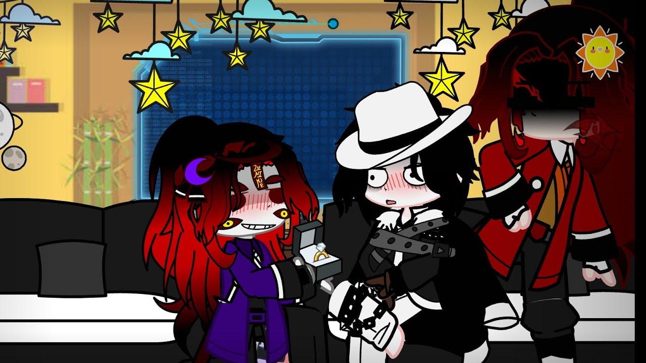 muzan x kokushibo+yoriichi react to themselves (kokuzan)+#muzan #gacha #ship