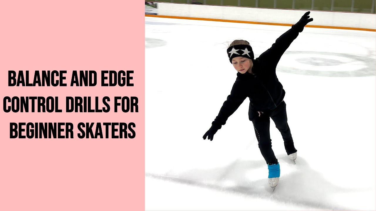 Balance and Edge Control Drills for Beginner Skaters: Upper Body + Arms on Ice