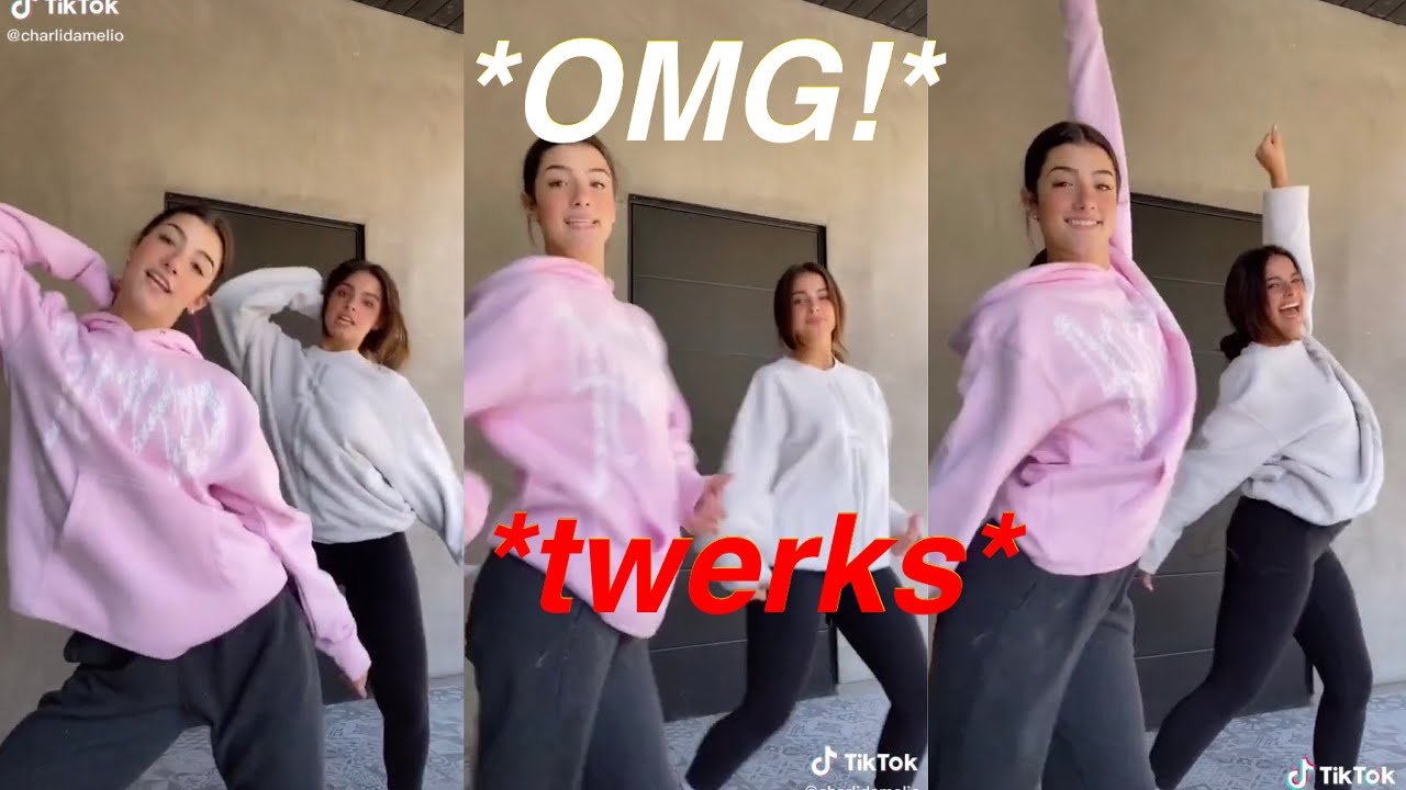 Charli damelio and Addison Rae dances to the WAP dance on tiktok | FULL VIDEO