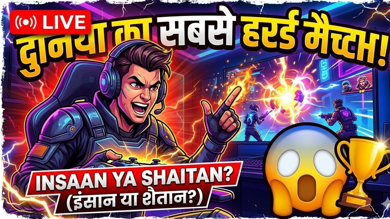 दुनिया का सबसे कठिन मैच🥹🏆