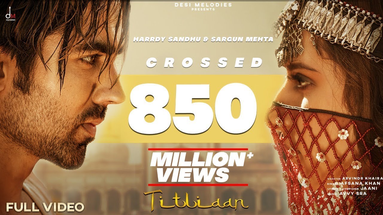 Titliya : Afsana Khan (Official Video) Ft. Hardy Sandhu | Jaani New Song #titliaansong #tseries