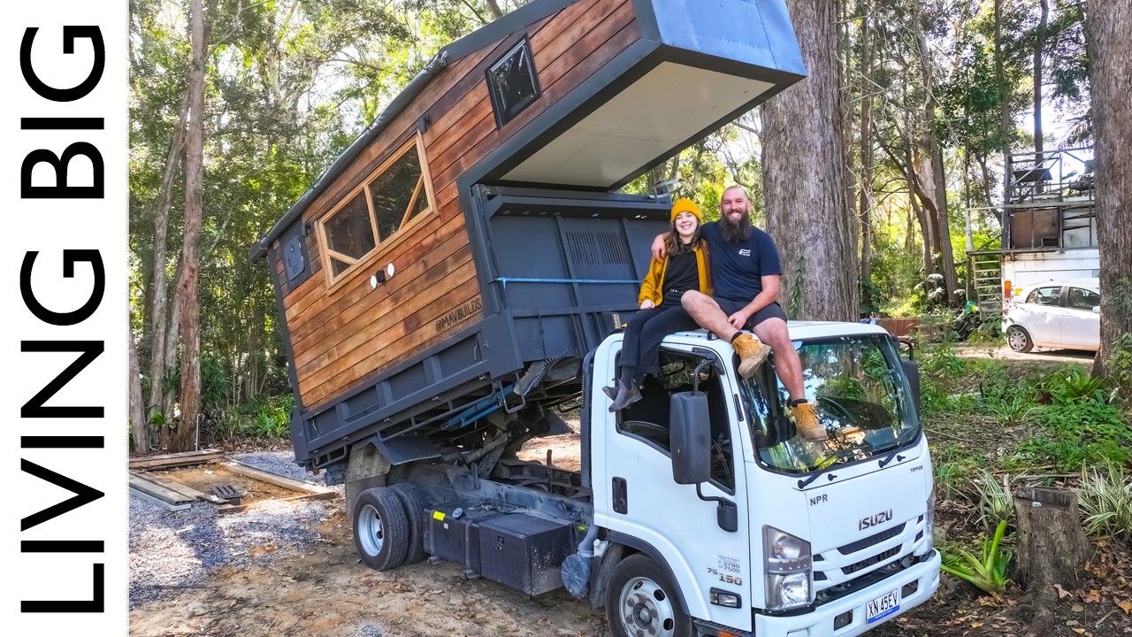 This Tiny House Built on a Dump Truck Is Absolutely Brilliant