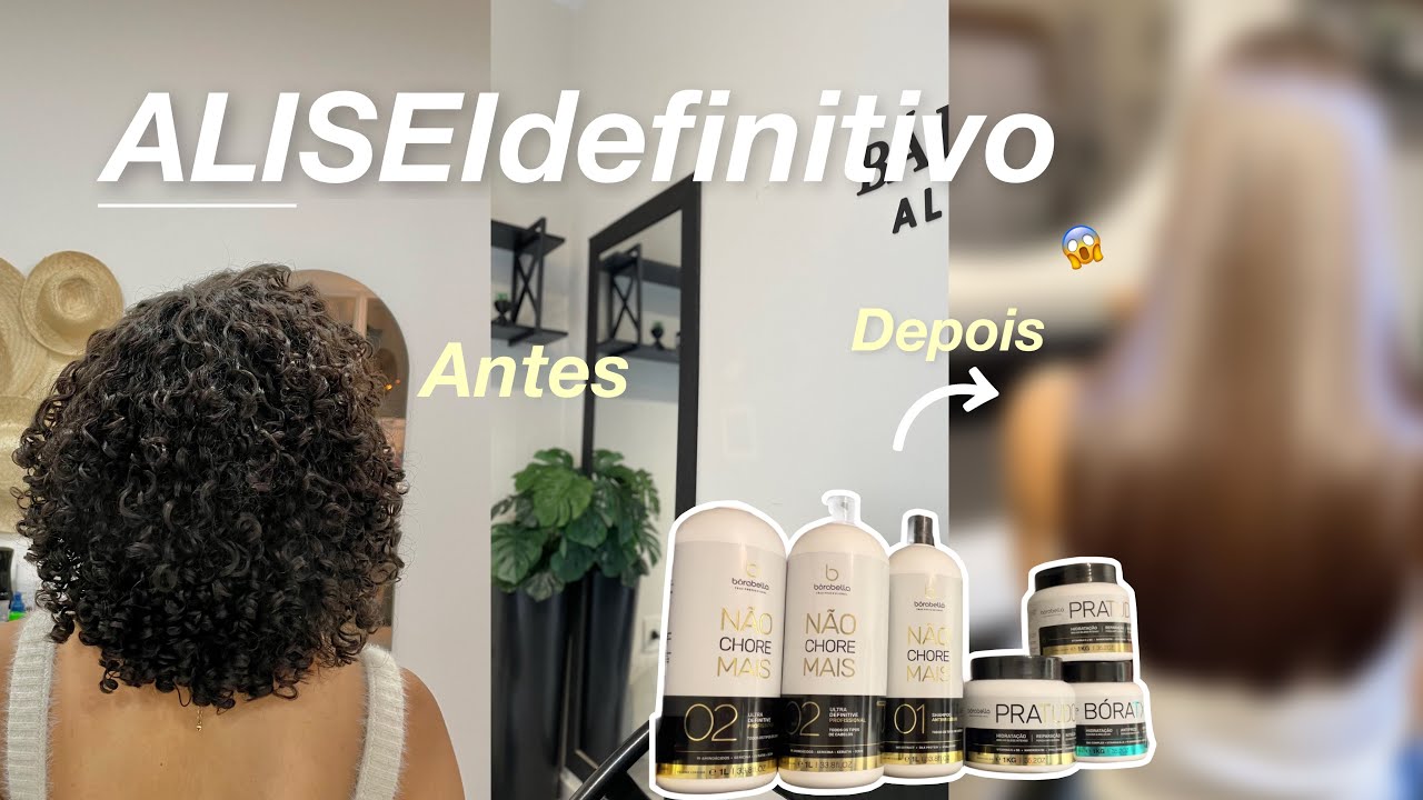 ALISEI MEU CABELO DEFINITIVAMENTE | porque alisei?