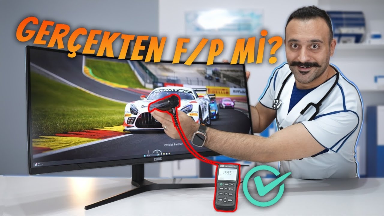 Türkiye'ye Yeni Gelen F/P İddialı 2.5K 165Hz CUBE Oyuncu Monitörünü İnceledik