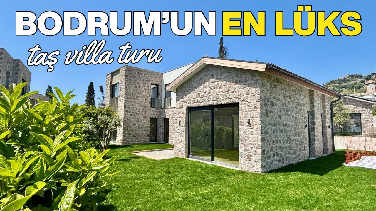 BODRUM’UN BENZERSİZ MİMARİSİ, SATILIK LÜKS VİLLALAR-A408 #bodrum #satılık #villa 