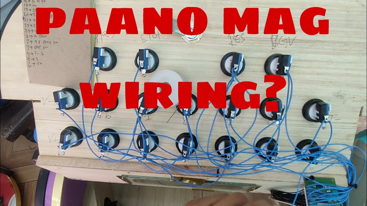 Videoke wiring button