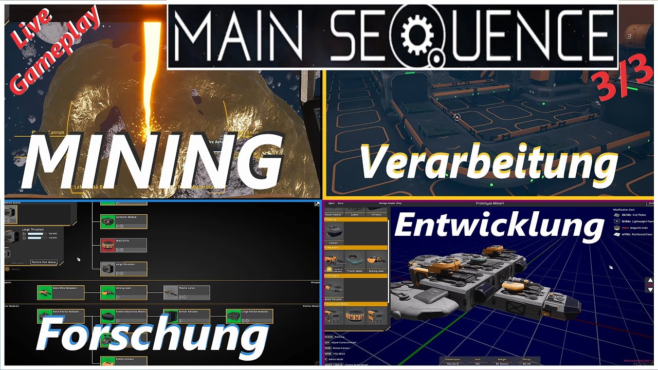 Teil 3 des Playtests 🚀 MAIN SEQUENCE | First Look