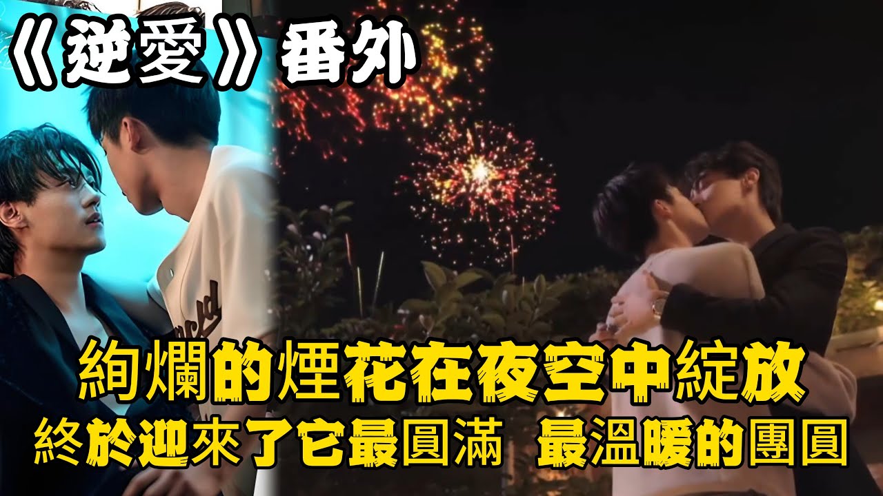 《逆愛》：番外！（完）絢爛的煙花在夜空中綻放，這個曾經充滿隔閡與風雨的家，終於迎來了它最圓滿、最溫暖的團圓。#田栩宁 #梓渝 #吴所畏 #池骋 #逆爱 #revenged