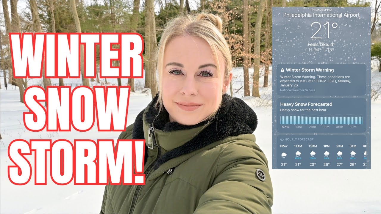 Flight Attendant Life 🥶❄️✈️ Winter Storm Vlog!