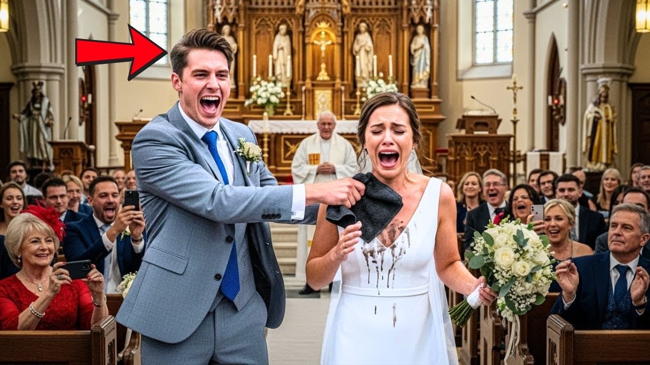 Noivo rico jogou PANO DE CHÃO sujo na noiva no altar: 