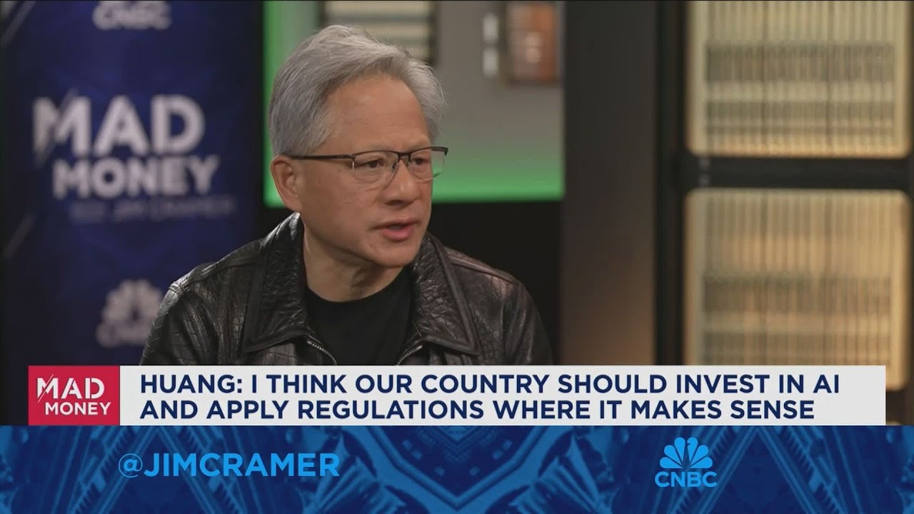 Nvidia CEO Huang: Our country should invest in AI and apply regulations where it makes sense