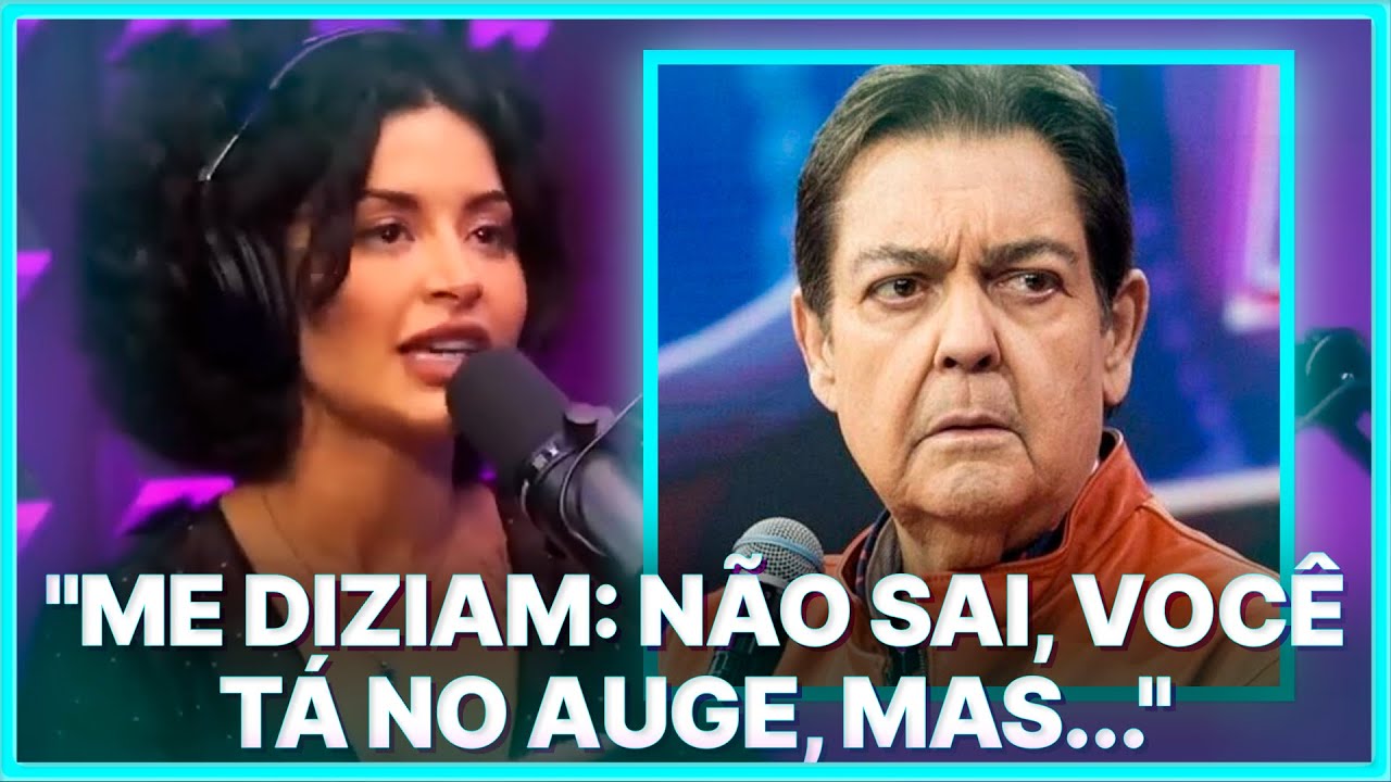 POR QUE ELA SAIU DO PROGRAMA DO FAUSTÃO? | ALINE CAMPOS