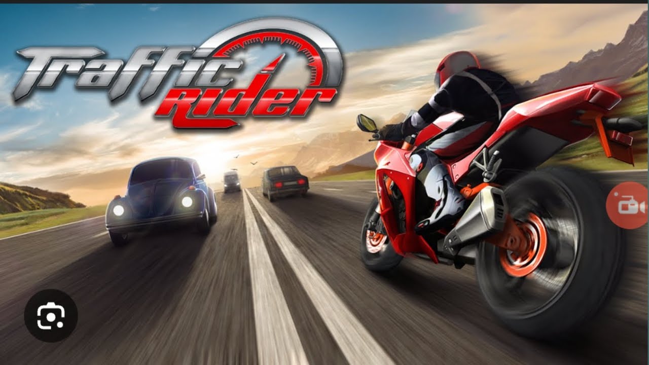 My first gaming video.      Traffic rider high score😍😍♥️